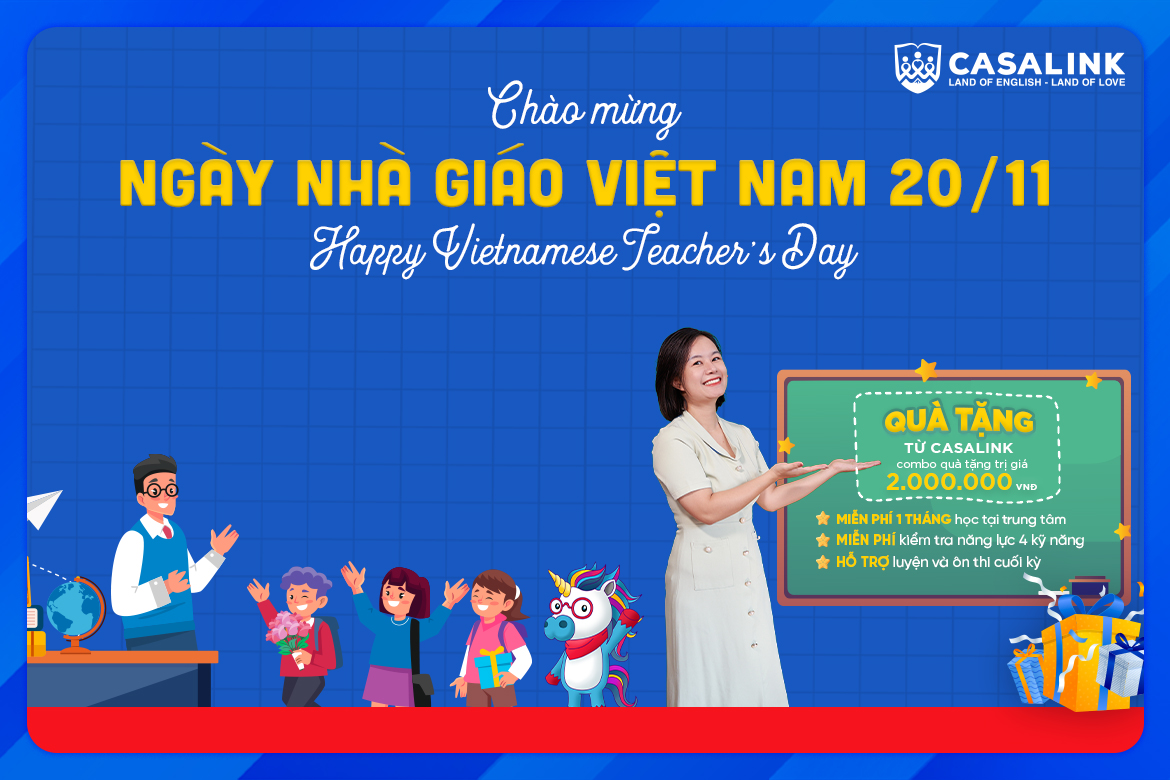 Chào mừng ngày 20/11, Casalink tặng ưu đãi lên tới 2 triệu đồng