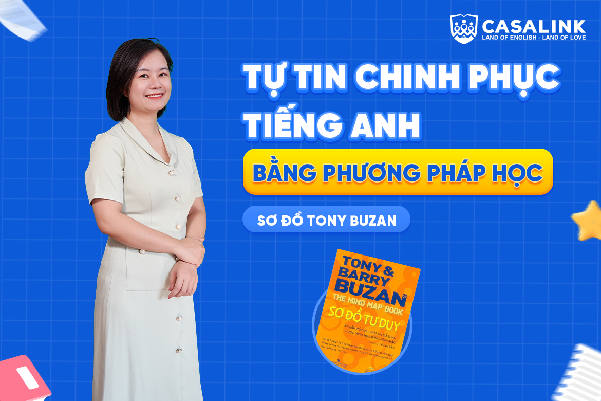 Bật mí cách học tiếng Anh hiệu quả bằng sơ đồ Tony Buzan